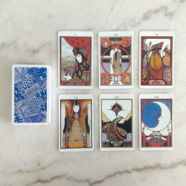 The Aquarian hotsell Tarot 1970 Deck