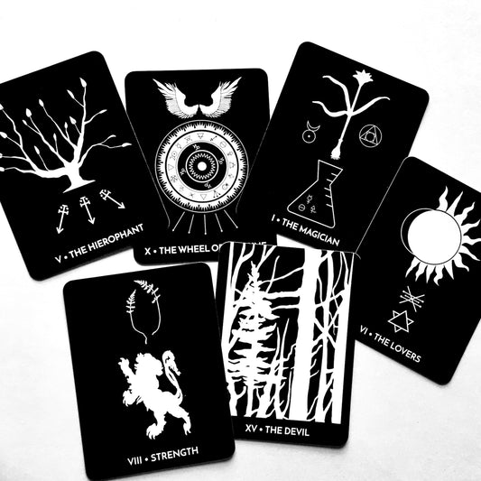 Dark Exact Tarot Deck